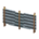 Corrugated iron fence's Gray variant