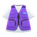 Fishing Vest (Purple) NH Icon.png