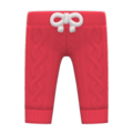 Knit Pants (Red) NH Icon.png