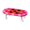 Polka-Dot Low Table (Peach Pink - Pop Black) NL Model.png