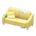 Sloppy sofa's Yellow variant