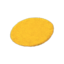Yellow Medium Round Mat