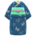 Butterfly Visiting Kimono's Indigo Blue variant