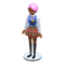 Dress-Up Doll (Short Pink - School Uniform) NH Icon.png