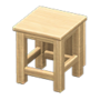 Box-Shaped Seat (Light Wood) NH Icon.png