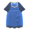 Fancy Party Dress (Blue) NH Icon.png
