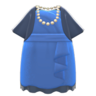 Fancy Party Dress (Blue) NH Icon.png
