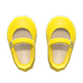 Mary Janes (Yellow) NH Icon.png
