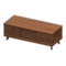 Nordic Lowboard (Dark Wood - None) NH Icon.png