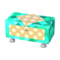 Polka-Dot Dresser (Emerald - Caramel Beige) NL Model.png