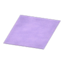 simple medium purple mat