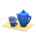 Tea set's Blue variant