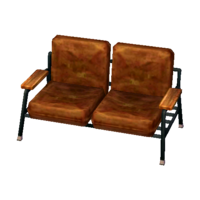 Brown seat