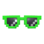 Pixel Shades (Green) NH Icon.png