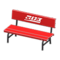 Plastic Bench (Red - Pattern A) NH Icon.png