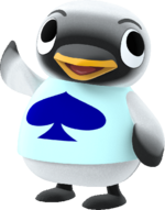 Artwork of Wade the Penguin
