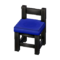 Zen Chair (Black - Lapis Lazuli) NL Model.png