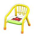 Baby Chair (Yellow - Train) NH Icon.png