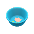 Bath Bucket (Blue - Tulip) NH Icon.png