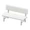 Plastic Bench (White - Pattern E) NH Icon.png