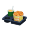Popcorn Snack Set (Caramel & Iced Tea - Popcorn) NH Icon.png