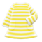 Striped Dress (Yellow) NH Icon.png