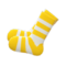 Striped Socks (Yellow) NH Icon.png
