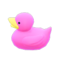 Toy Duck (Pink) NH Icon.png