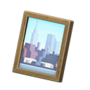 Framed Photo (Brown - Cityscape Photo) NH Icon.png