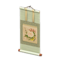Hanging Scroll (Green - Flower) NH Icon.png