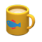Mug (Yellow - Fish) NH Icon.png