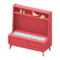 Nordic Shelves (Red - Raindrops) NH Icon.png