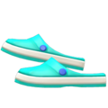 Slip-On Sandals (Light Blue) NH Icon.png