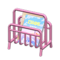 Tubular Magazine Rack (Pink - Travel Guide) NH Icon.png