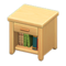 Wooden End Table (Light Wood) NH Icon.png