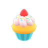 birthday cupcake