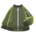 Bomber-Style Jacket's Avocado variant