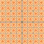 Texture of kitschy tile