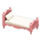 Ranch Bed (Pink - Plain) NH Icon.png
