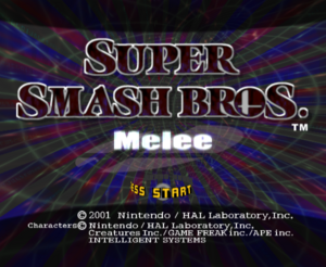 SSBM Title Screen.png