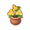 Yellow Paper-Petals (Potted) PC Icon.png