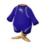 blue wet suit