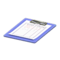 Clipboard (Blue - Name List) NH Icon.png