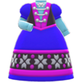 Cold-Country Dress (Blue) NH Icon.png