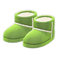 Faux-Shearling Boots (Green) NH Storage Icon.png