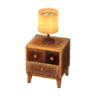 Modern wood lamp