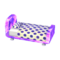 Polka-Dot Bed (Amethyst - Grape Violet) NL Model.png