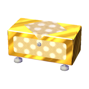 Polka-Dot Dresser (Gold Nugget - Caramel Beige) NL Model.png