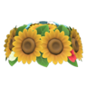 sunflower crown