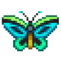 Alexandra's Swallowtail Butterfly DnMe+ Icon Upscaled.png